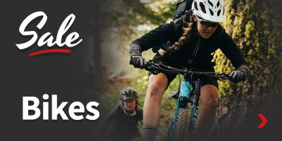 female mountain biker